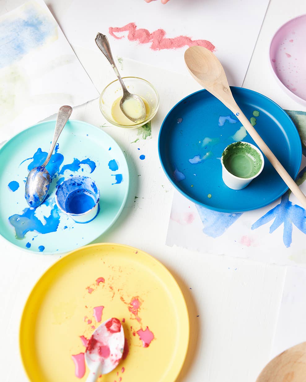 Milk Paint - Natural, Non-Toxic Tempera Paint - 4 Colors