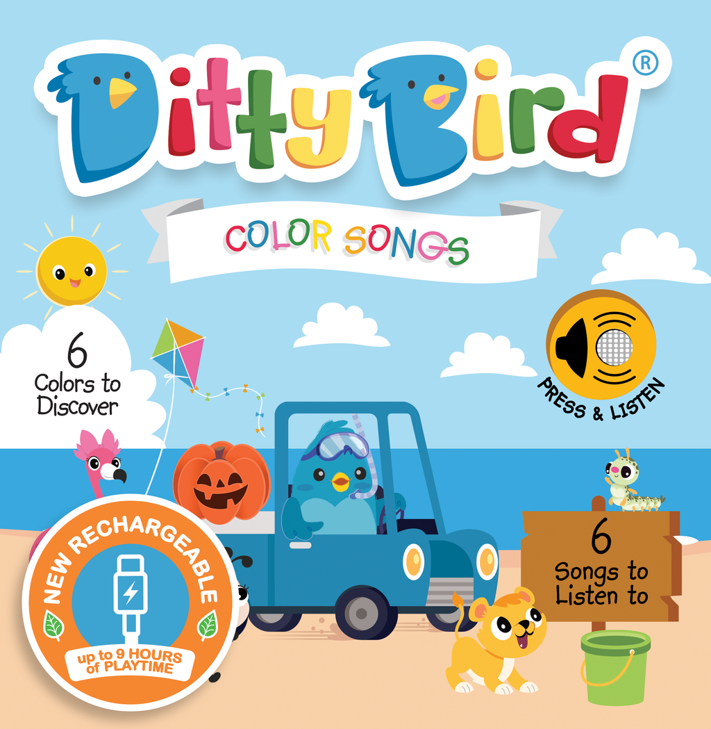 Color Songs | Ditty Bird Sound Book - USB-C