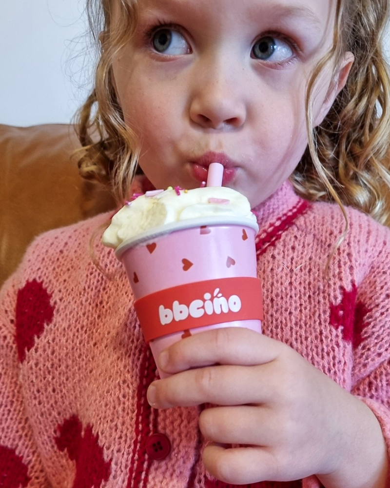 Sweetheart Babycino Cup - 120ml (STRAW INCLUDED)