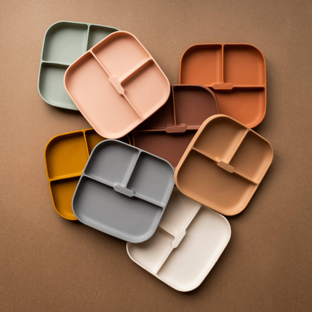 Silicone plate - Sage