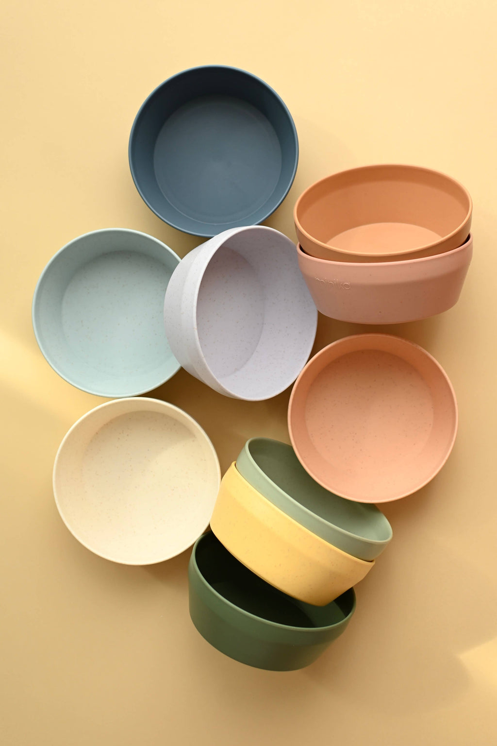 Wheat straw bowl - Almond (new version)