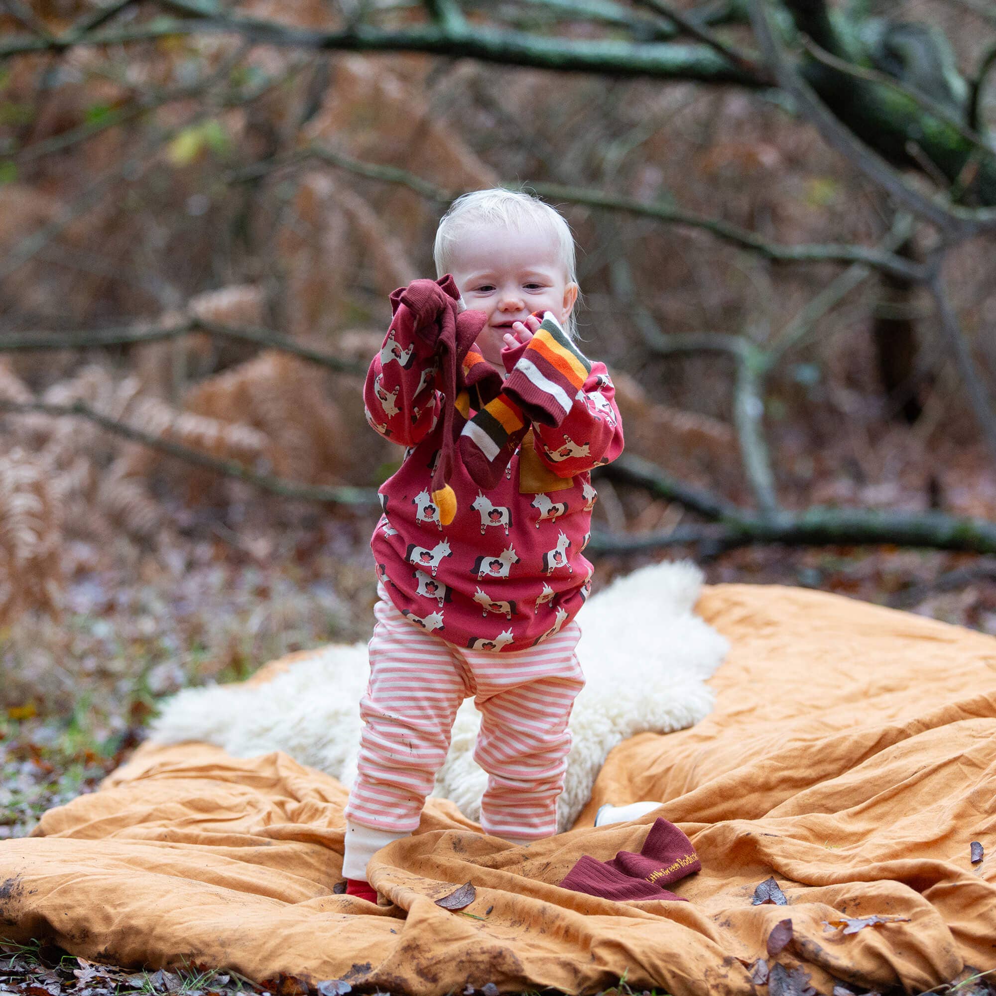 Little Unicorns Organic T-Shirt & Jogger Playset