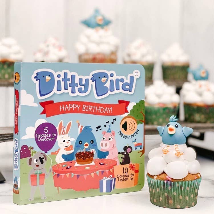 Birthday Book | Ditty Bird Happy Birthday (Gift&Card) USB-C