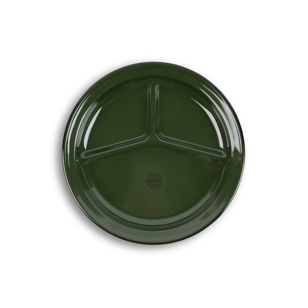 Camp Wandawega x CCH Enamelware Divided Camp Plate, Set of 2