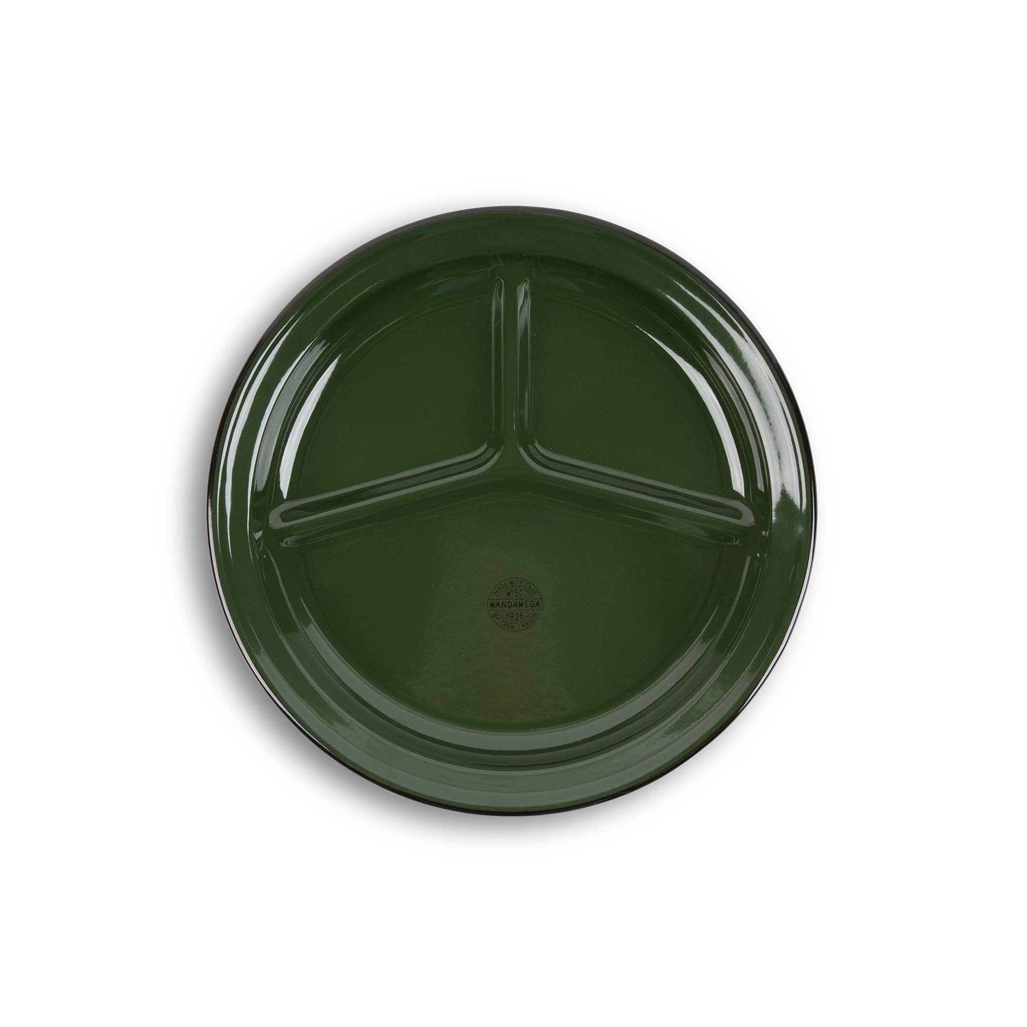 Camp Wandawega x CCH Enamelware Divided Camp Plate, Set of 2