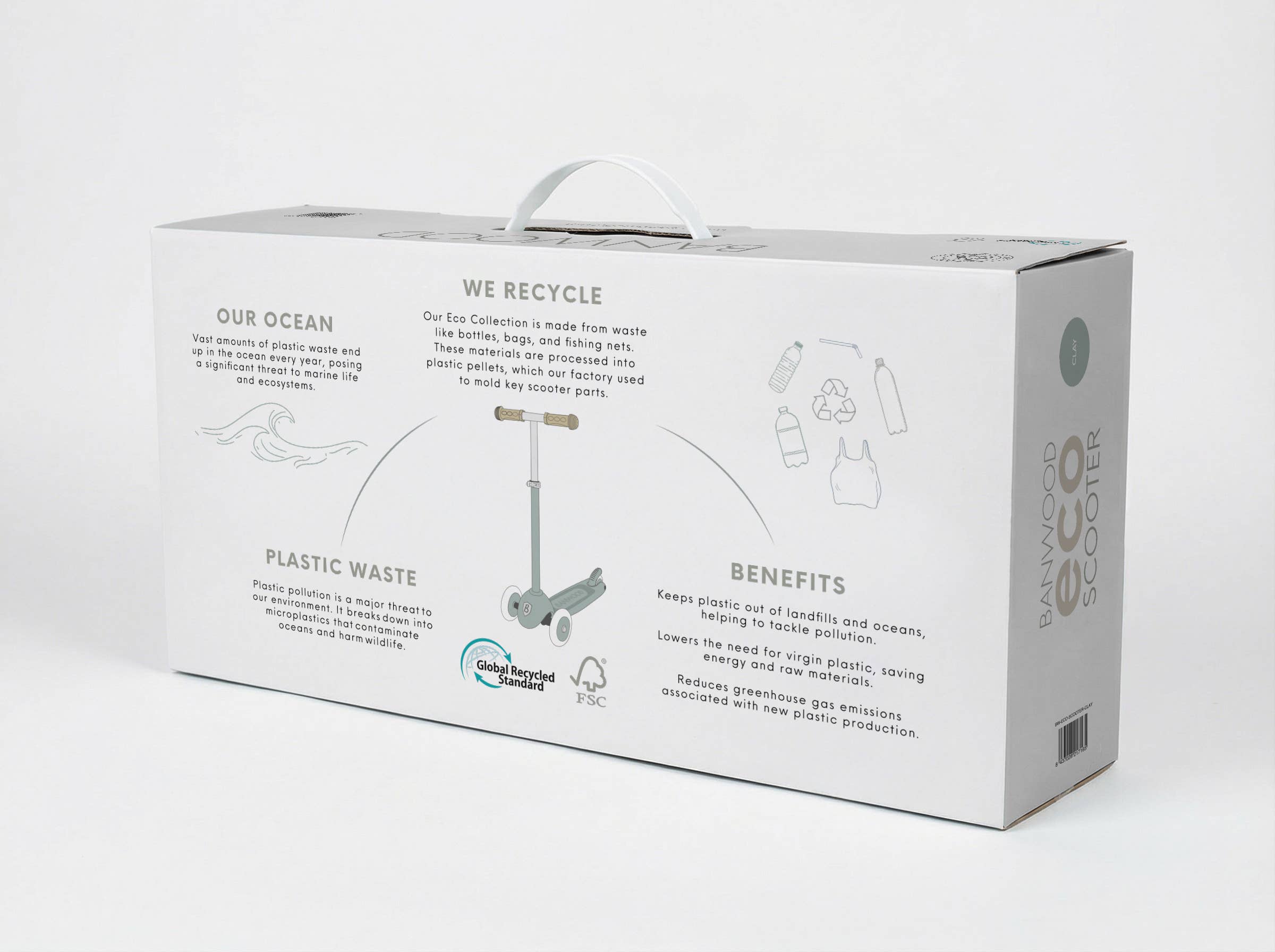 BANWOOD ECO SCOOTER - TEAL