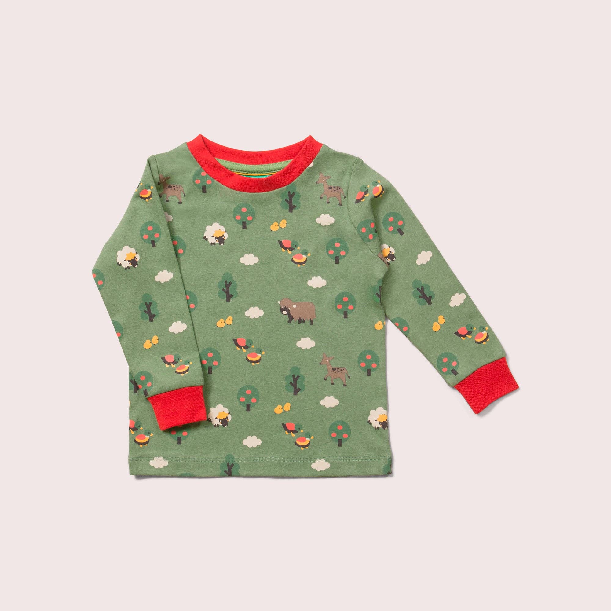Animal Friends Organic Pyjamas NOT AVAILABLE for USA/AUS/CAN