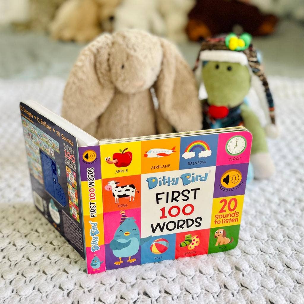 First 100 Words | Ditty Bird Book-Award Family Choice USB-C