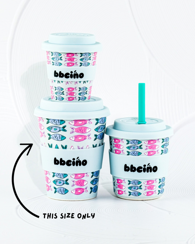 Catch Of The Day Adult Keep Cup - 350ml (STRAW INCLUDED)