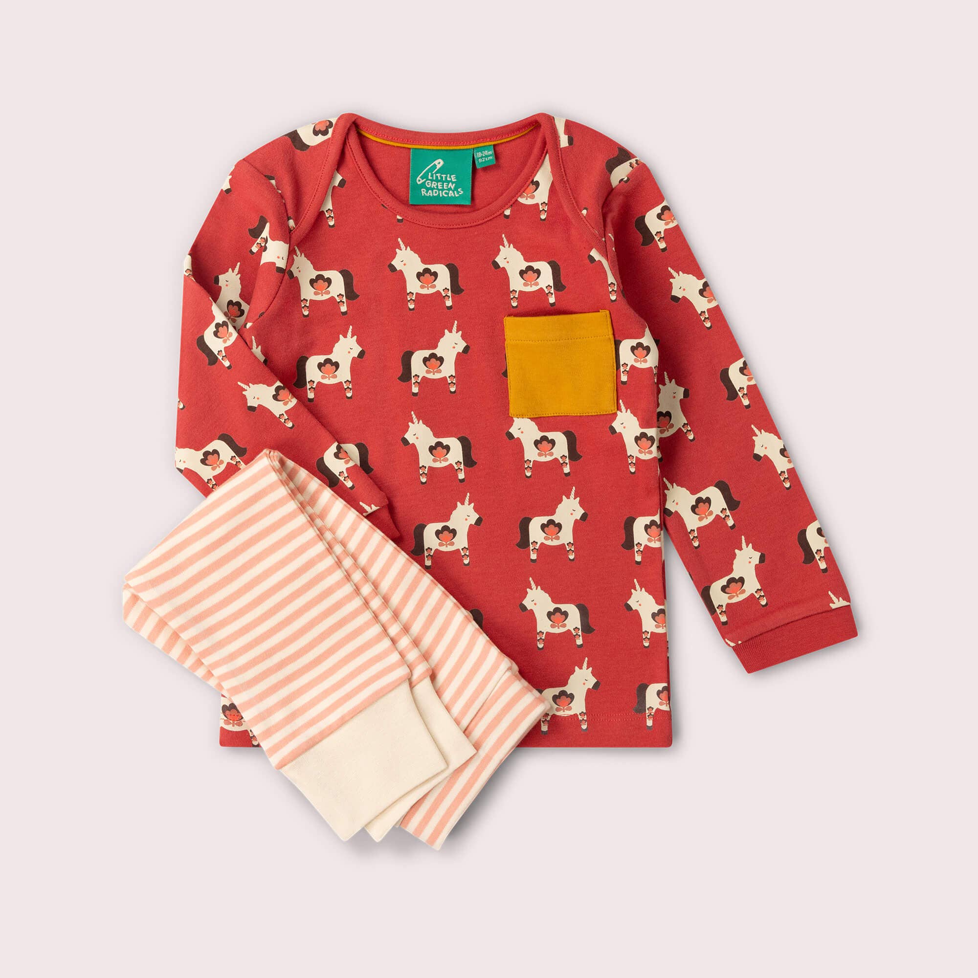 Little Unicorns Organic T-Shirt & Jogger Playset