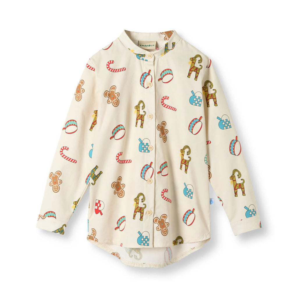 Småfolk Stayman shirt with Christmas decorations
