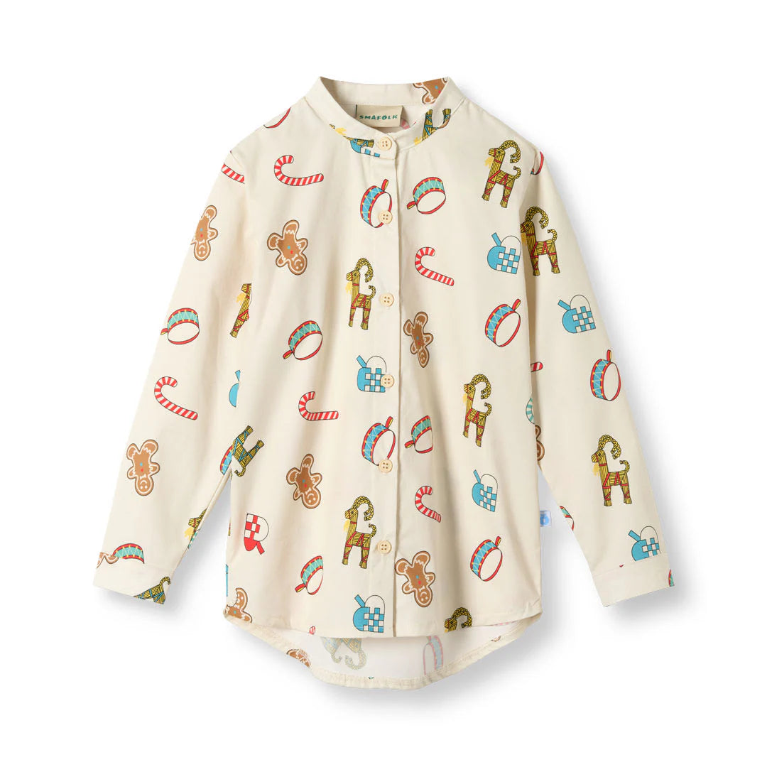 Småfolk Stayman shirt with Christmas decorations