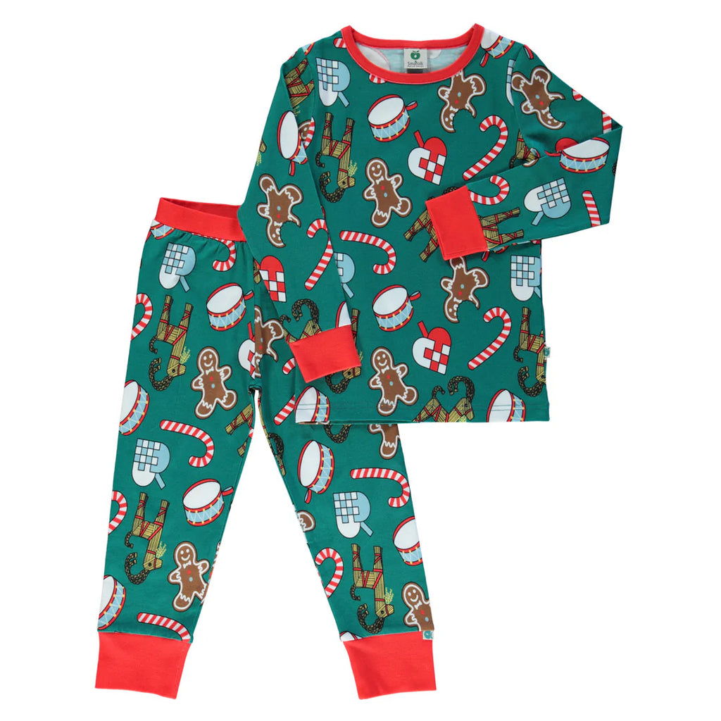 Småfolk Nightwear set with Christmas decorations