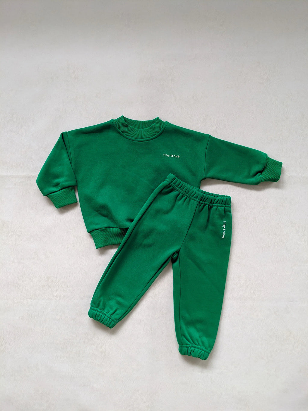 Tiny Trove Woodie 3D Logo Tracksuit - Green