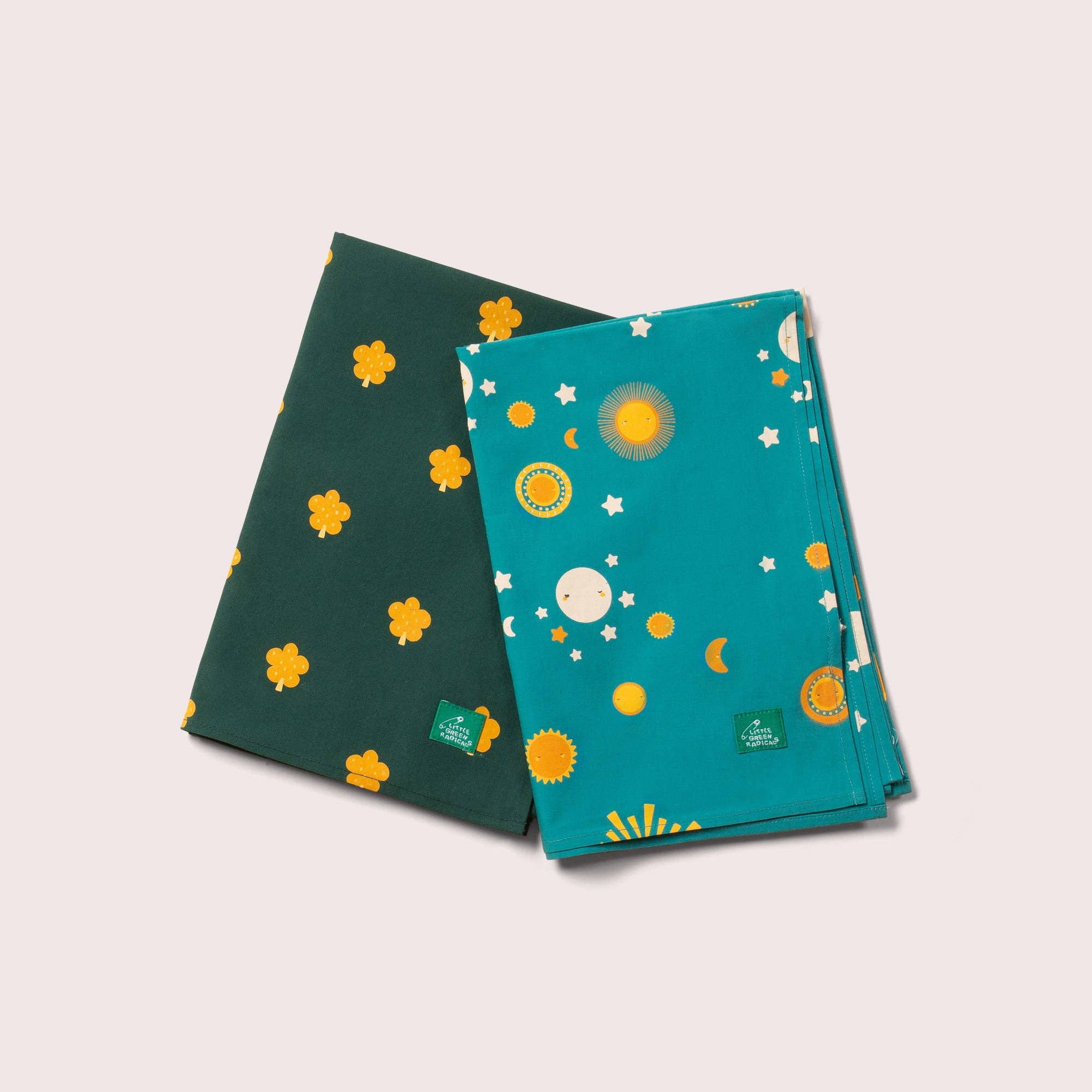 Golden Leaves Fabric Wrap