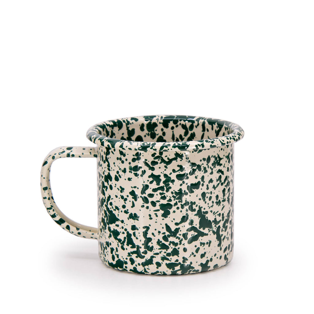 Splatter Enamelware 12 oz Mug
