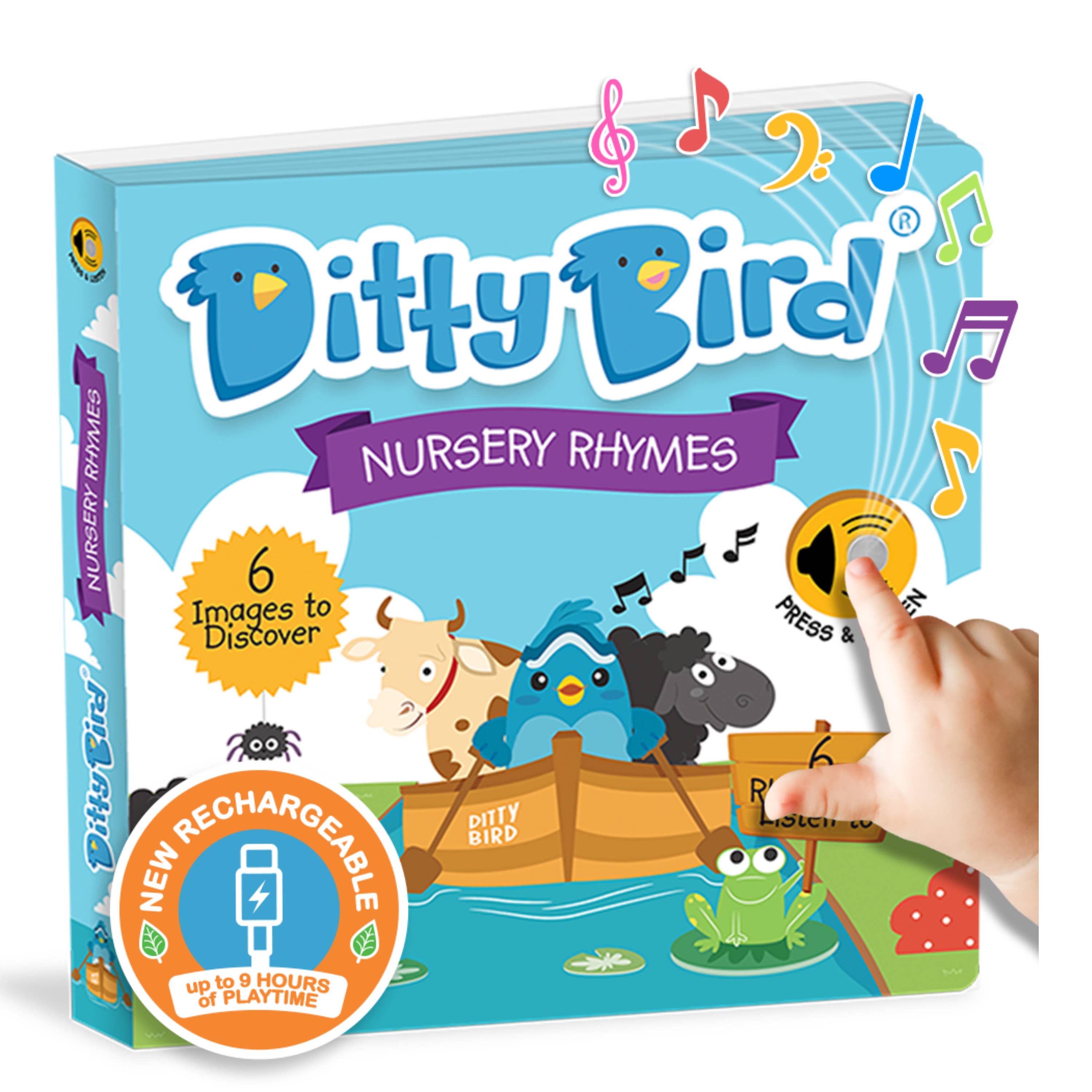 Ditty Bird Sound Book:Nursery Rhymes - Kids BESTSELLER USB-C