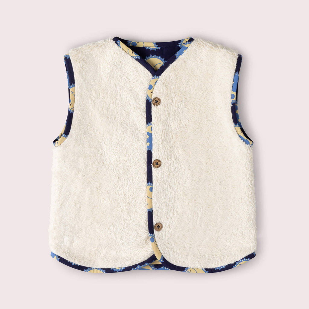 Sun Folk Sherpa Lined Reversible Gilet