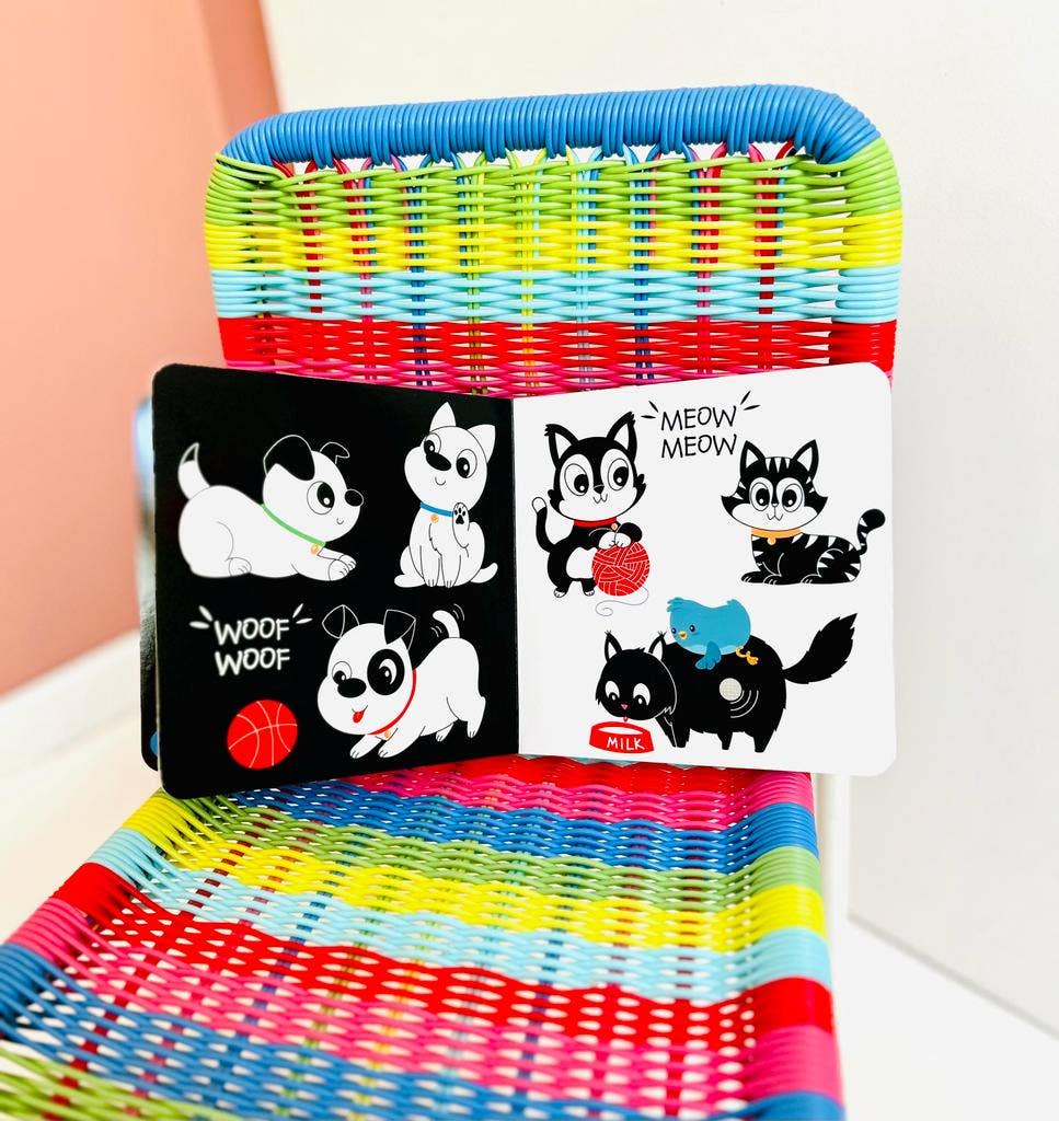 Ditty Bird: Black and White Sound book - New born - USB-C