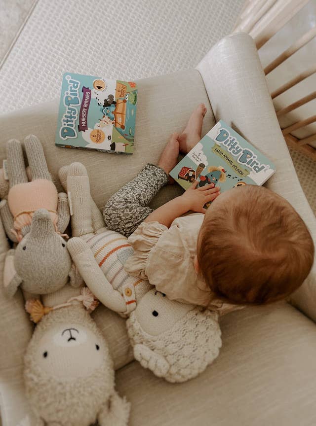 Ditty Bird Farm Animal | Baby Sound Book Farm USB-C