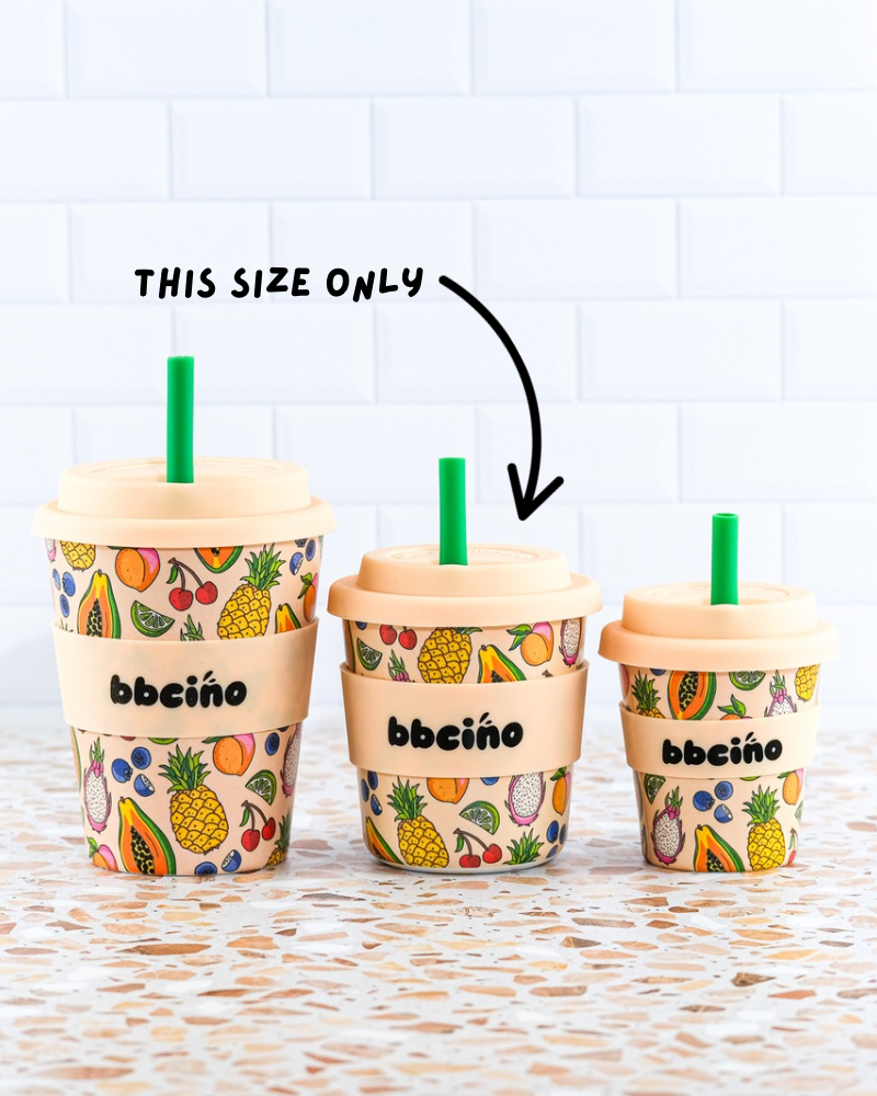 Troppo Kids Keep Cup - 240ml (STRAW INCLUDED)