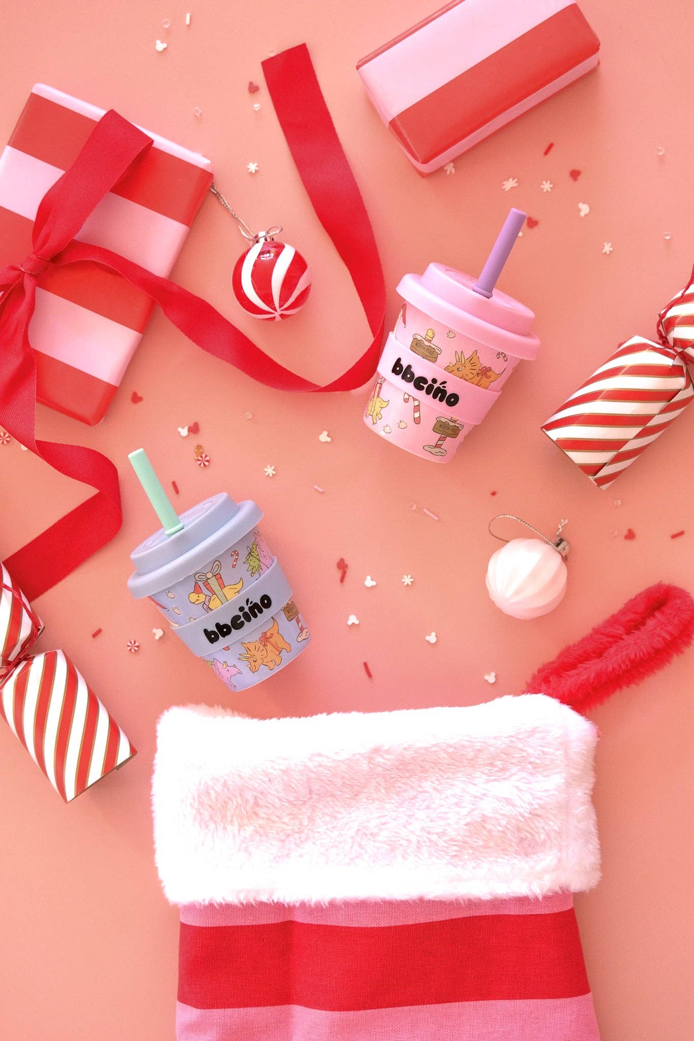 Santa’s Little Sipper in Blue - 120ml (STRAW INCLUDED)