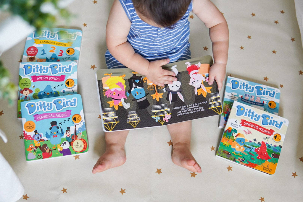 Ditty Bird Book Kids dance songs: Music To Dance To - USB-C