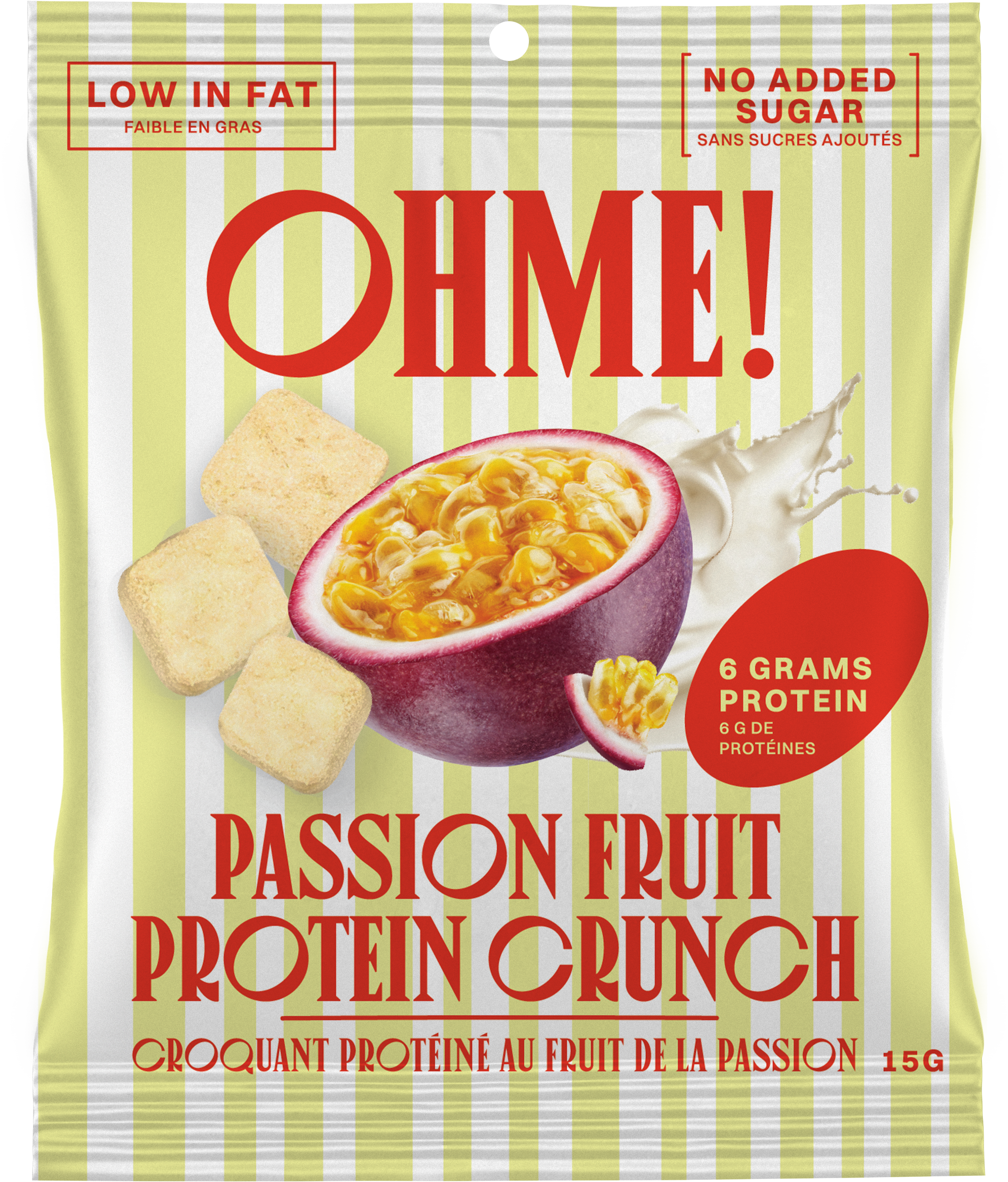 * NEW* Passion Fruit Protein Crunch (6 g protein/bag)