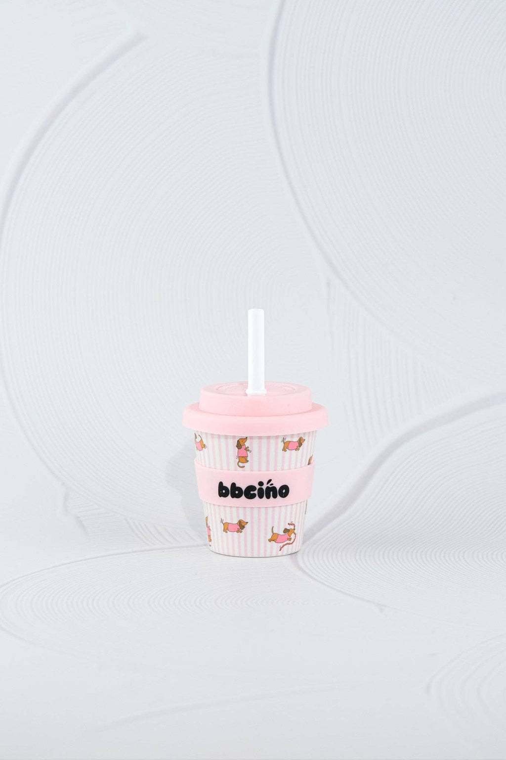 Dash in Pink Babycino Cup - 120ml (STRAW INCLUDED)