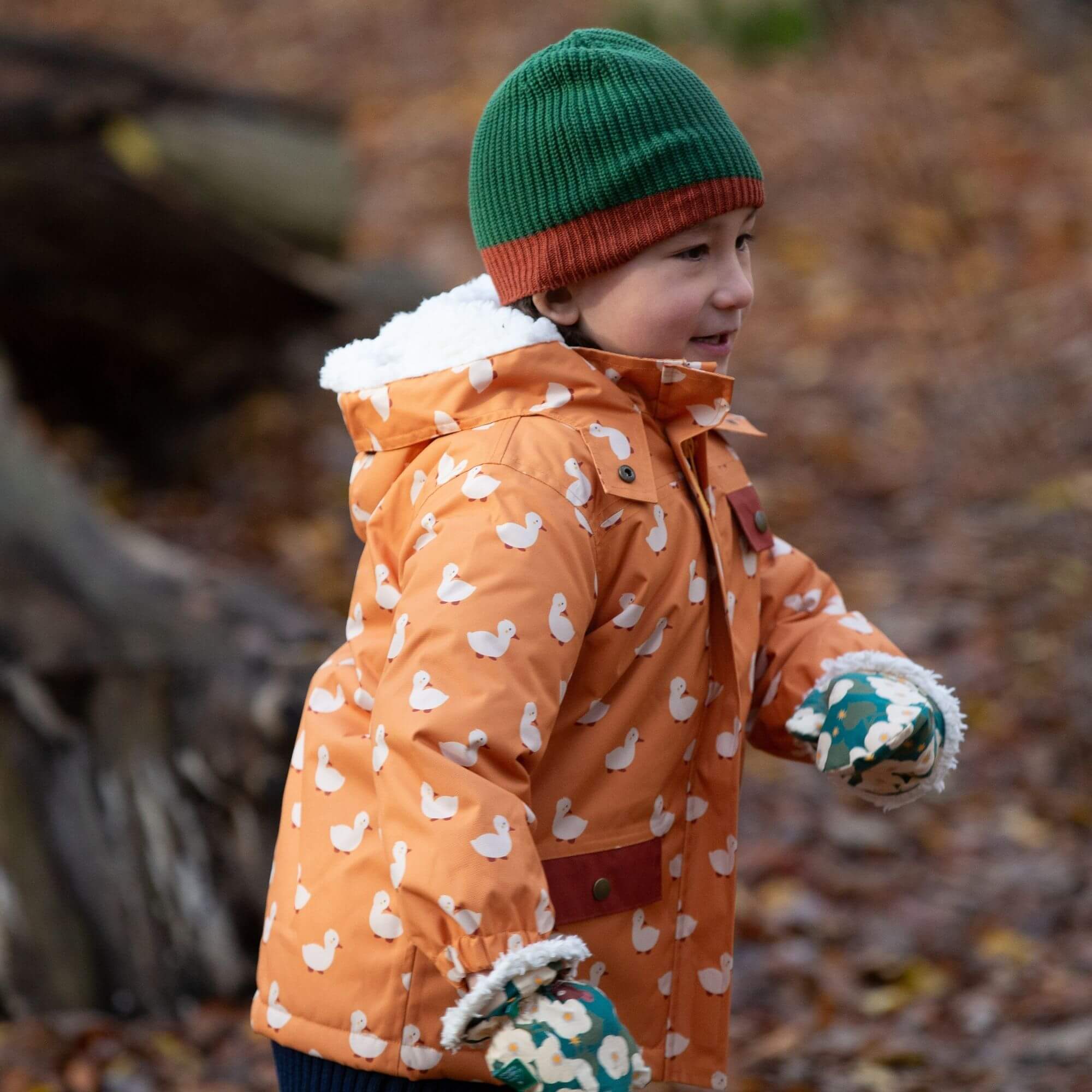 Gold Ducks Recycled Waterproof Adventure Winter Coat