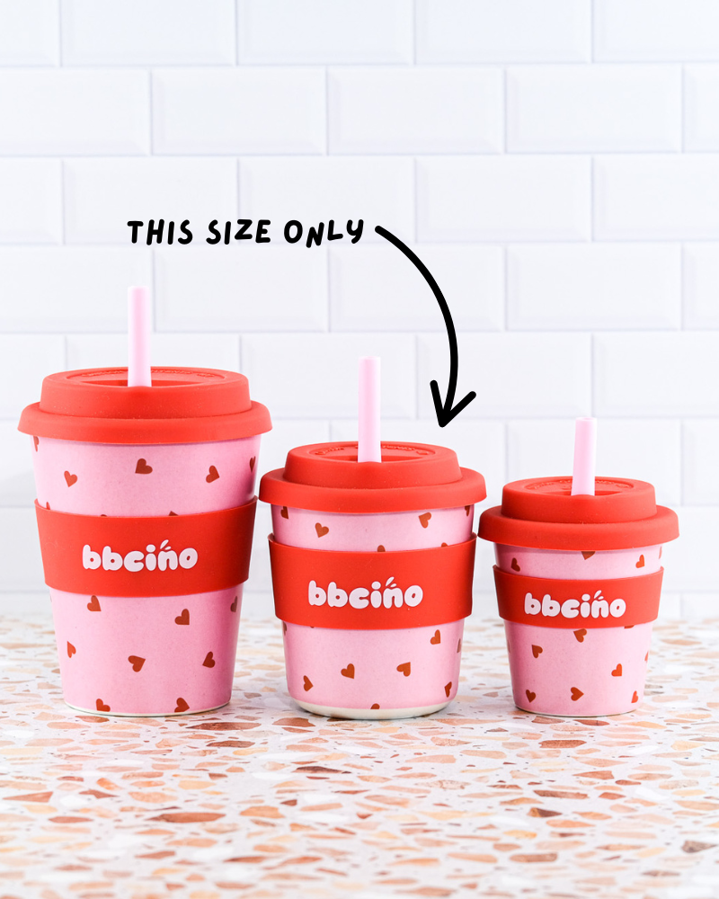 Sweetheart Kids Keep Cup - 240ml (STRAW INCLUDED)