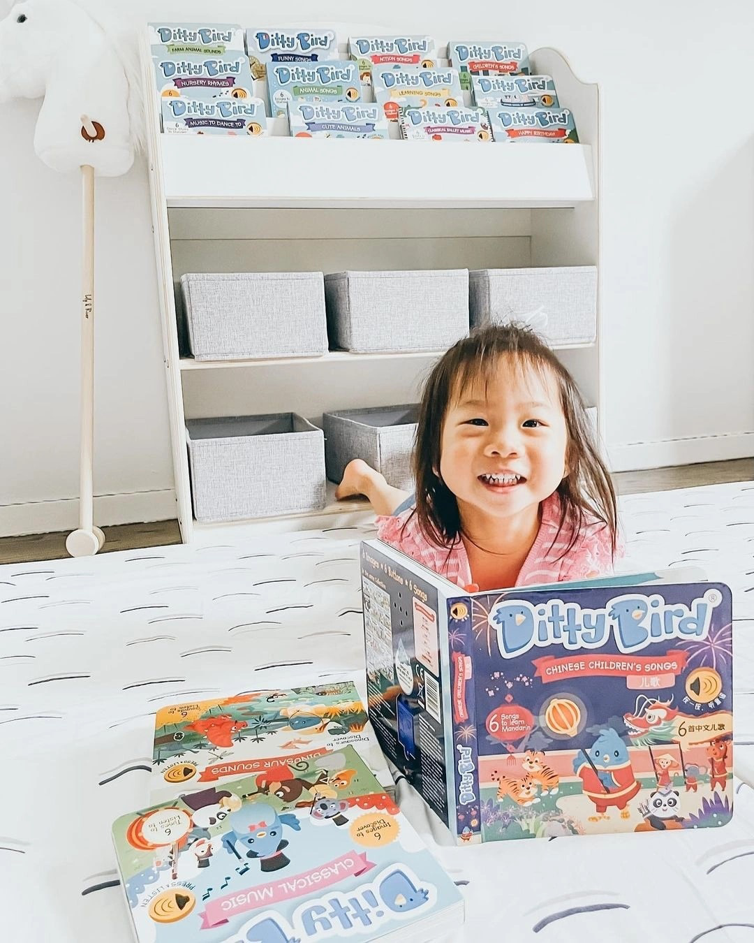 Ditty Bird Bilingual Book |  Chinese Kid's Songs 儿歌 USB-C