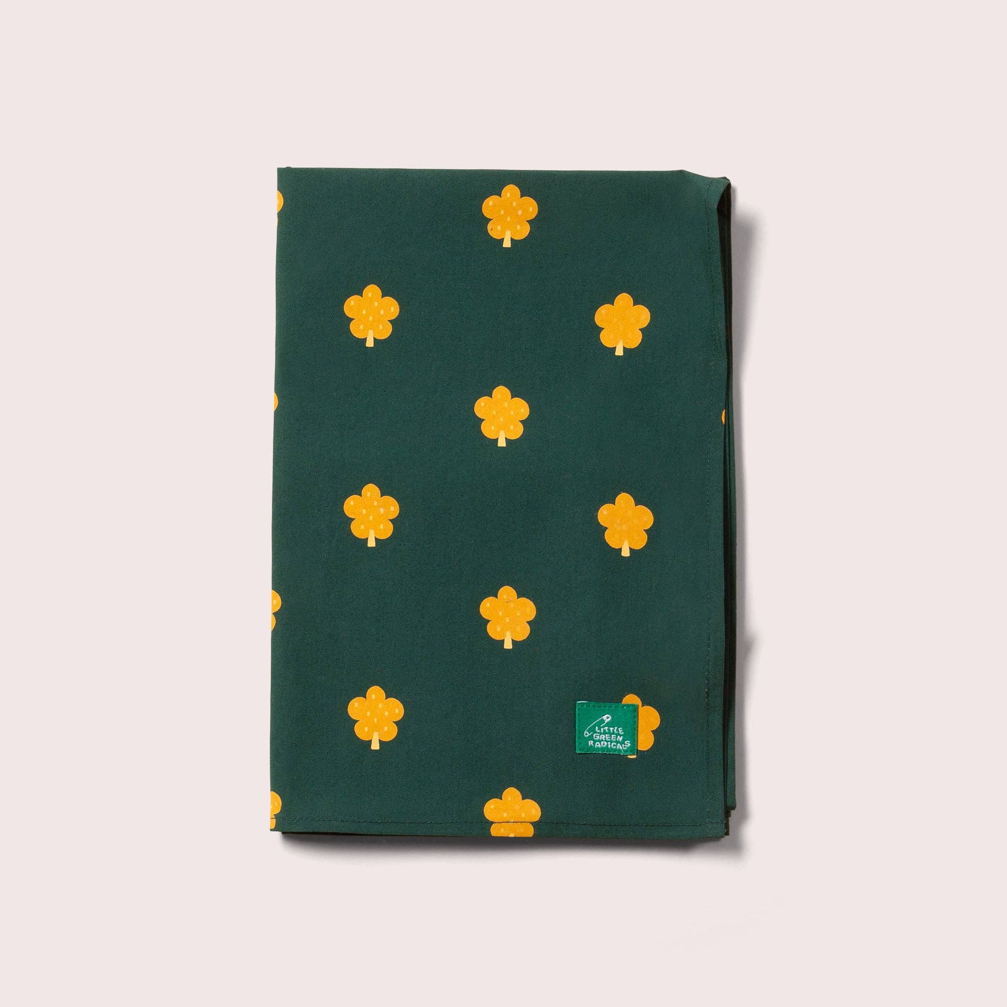 Golden Leaves Fabric Wrap