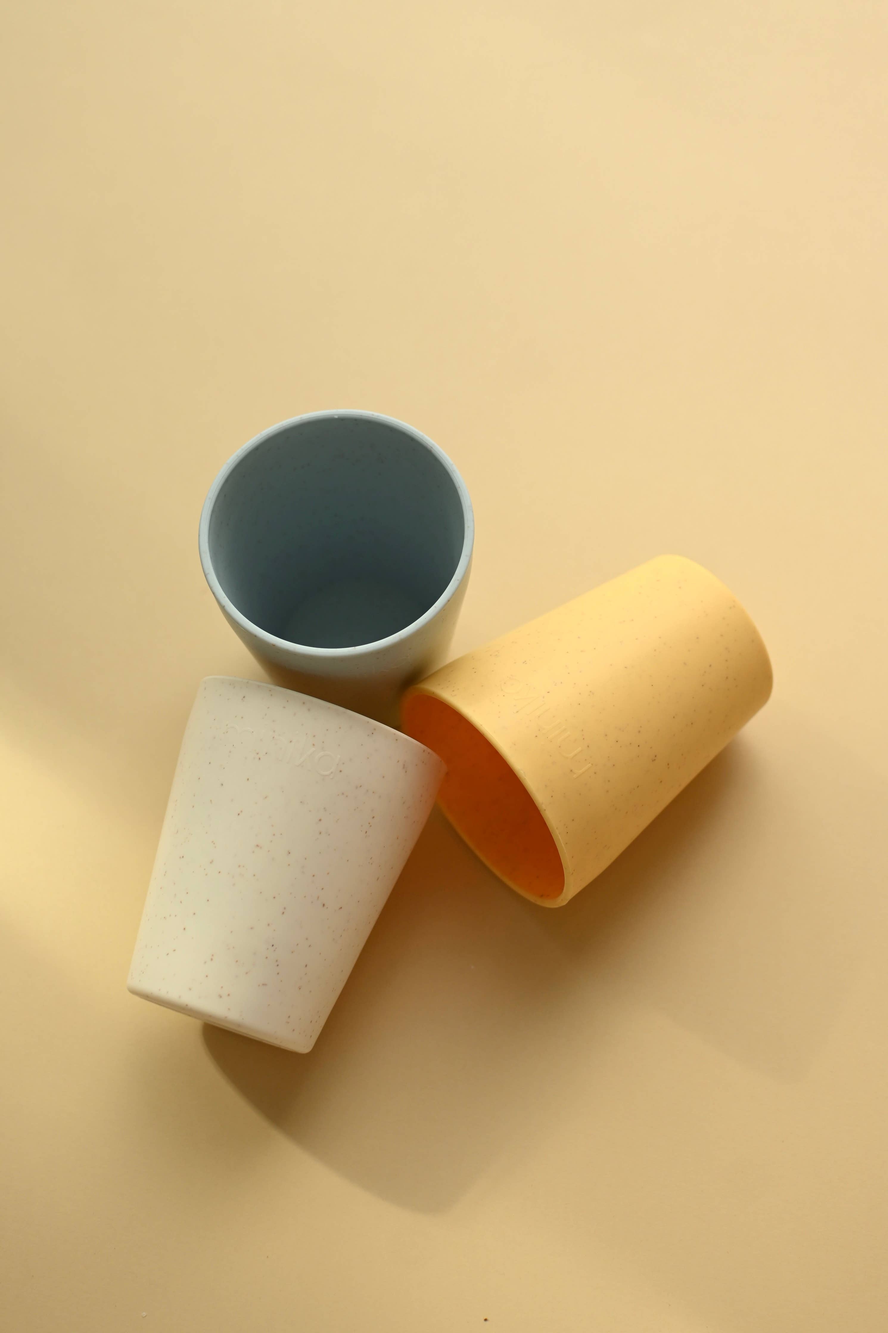 Wheat straw cup - Almond (new version)