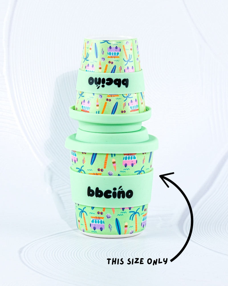 Beach Bums Kids Keep Cup - 240ml (STRAW INCLUDED)