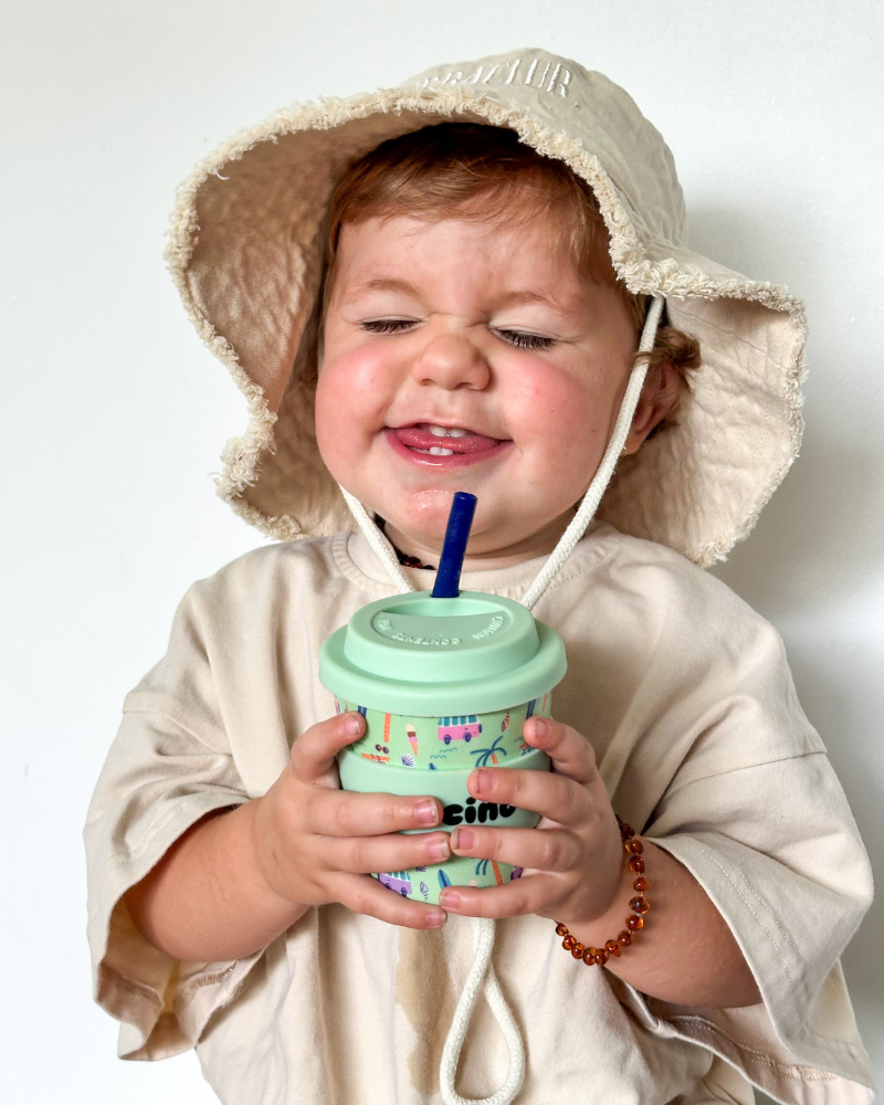 Beach Bums Kids Keep Cup - 240ml (STRAW INCLUDED)