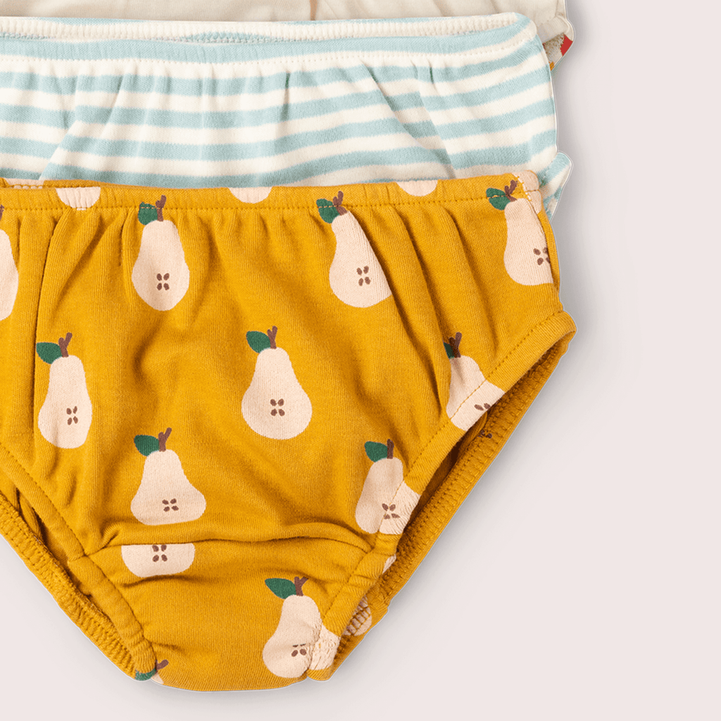 Summer Pears Organic Underwear Set 3 Pack
