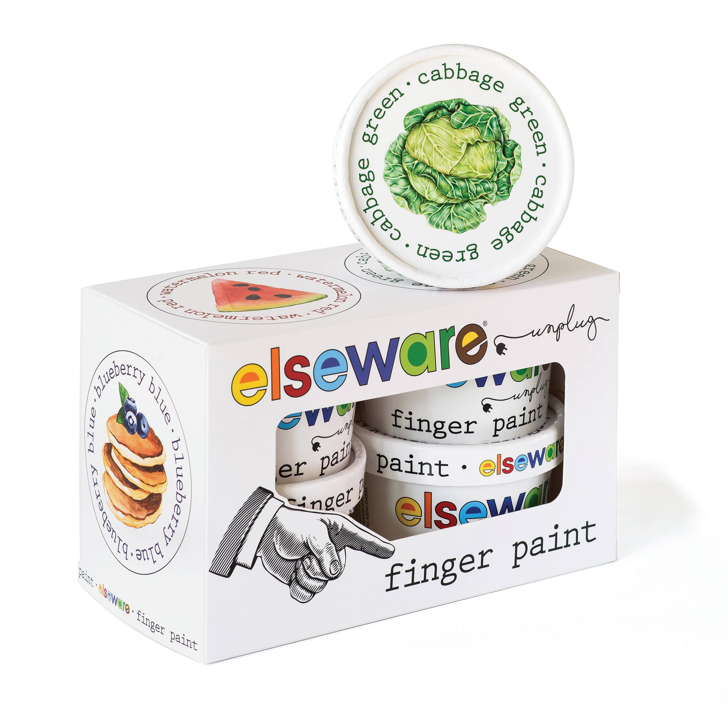 Finger Paint - Long Lasting, Shelf Stable, Non-Toxic