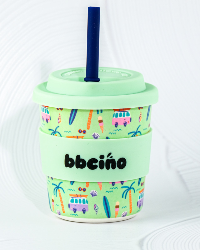 Beach Bums Kids Keep Cup - 240ml (STRAW INCLUDED)