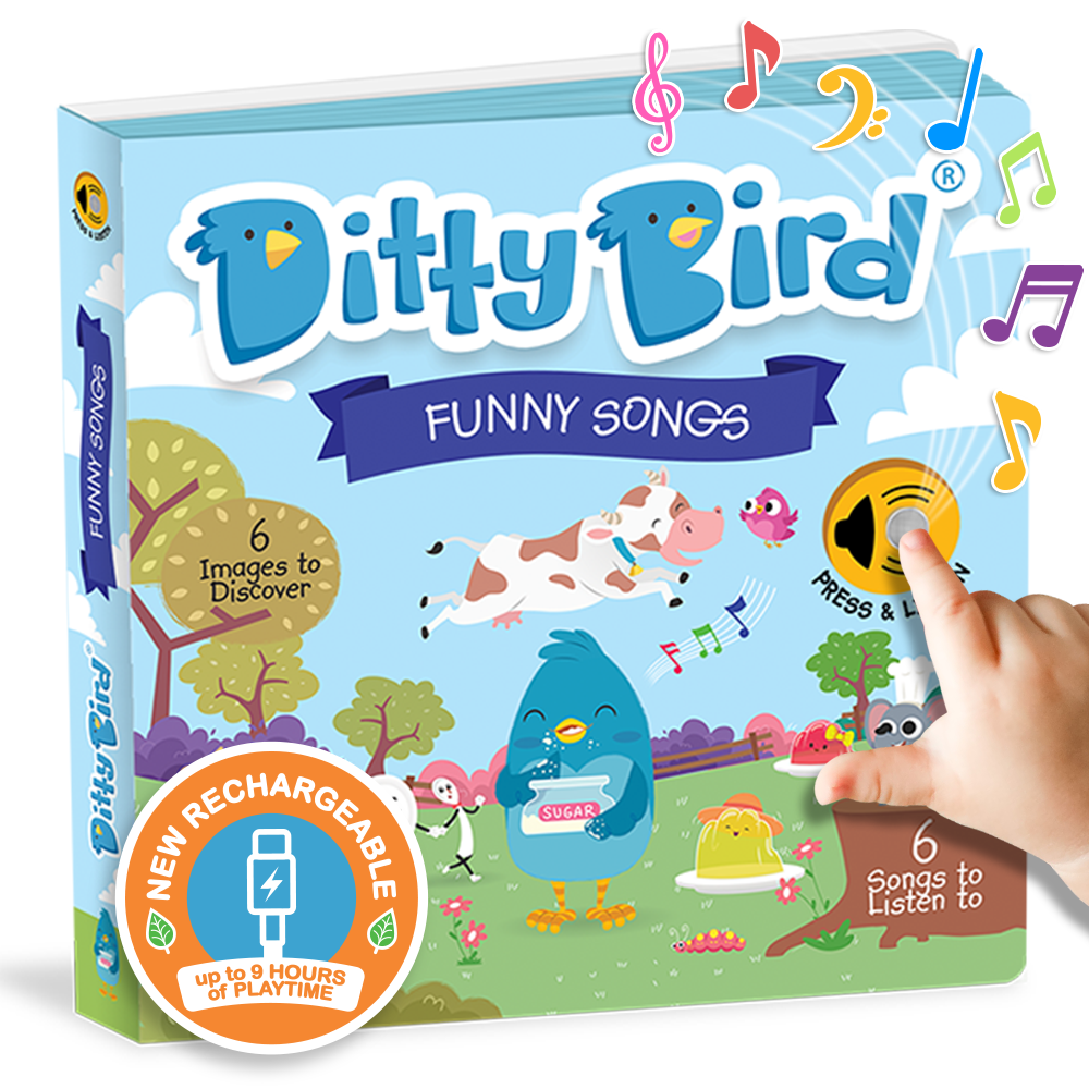 Ditty Bird Sound Book- BESTSELLER - Funny Songs USB-C