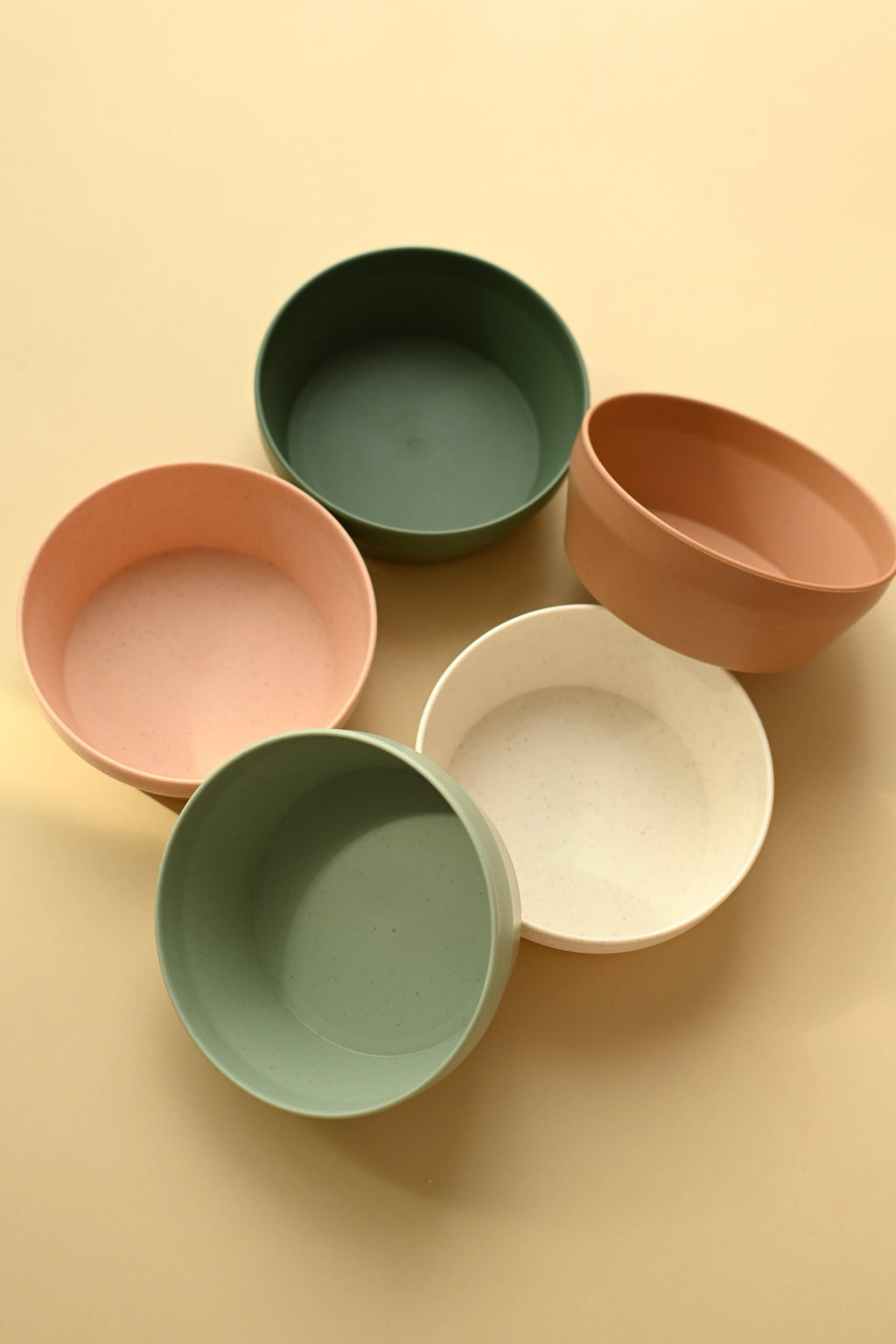Wheat straw bowl - Almond (new version)