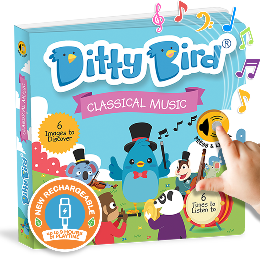 Ditty Bird Classical Music Mozart-Beethoven USB-C