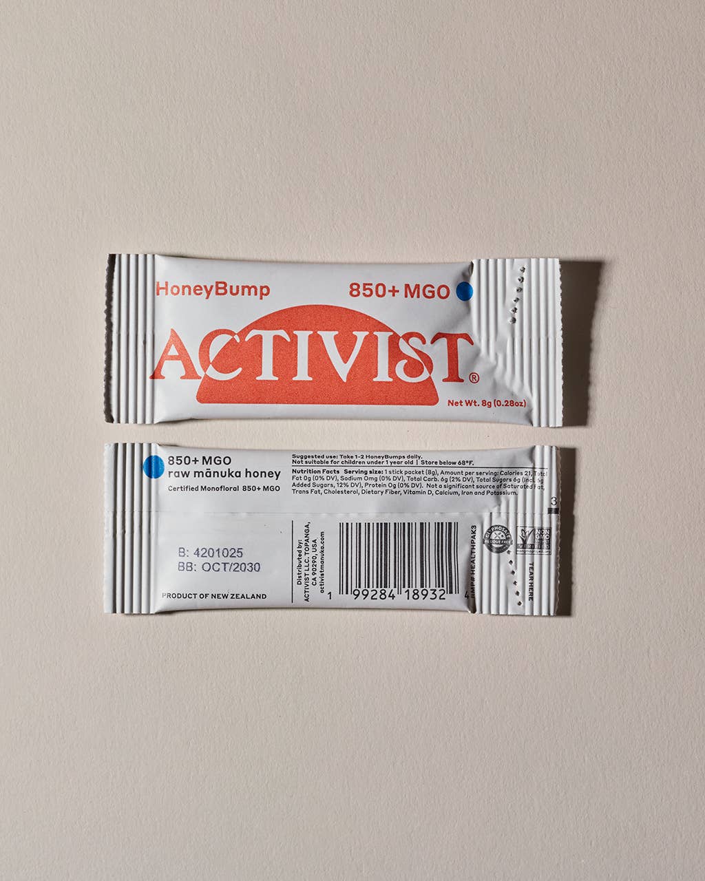 ACTIVIST Manuka HoneyBump™