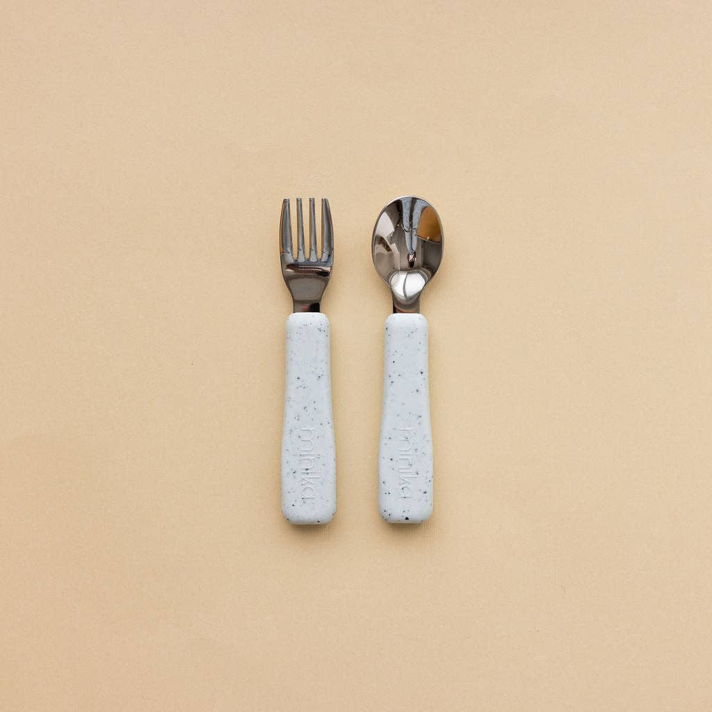 Fork and spoon set - Ice