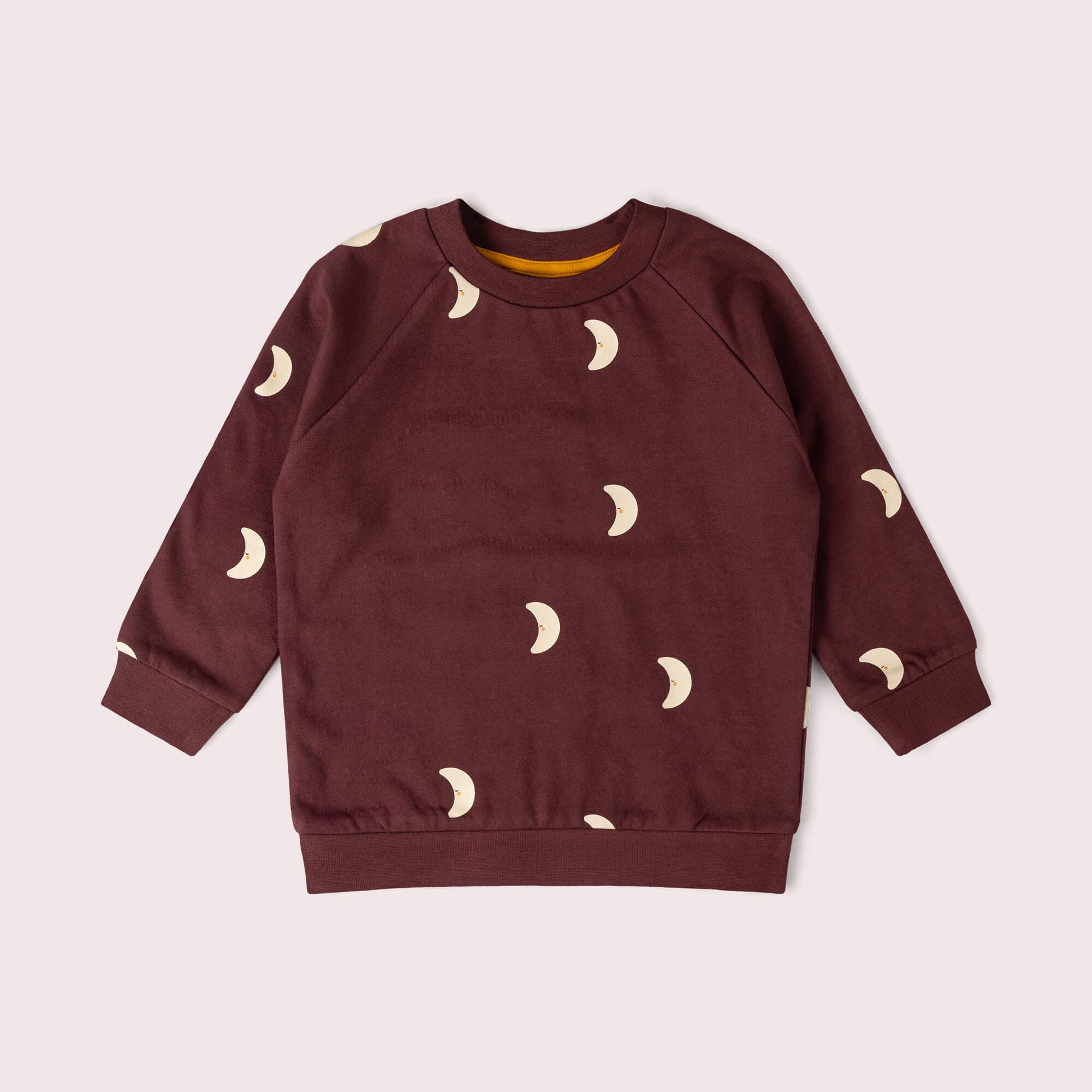 Waxing Moon Raglan Sweatshirt