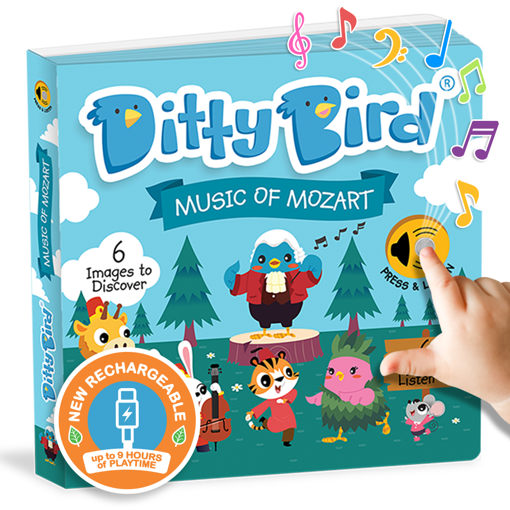 Ditty Bird Music of Mozart | Classical Music USB-C