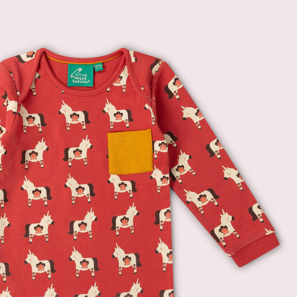 Little Unicorns Organic T-Shirt & Jogger Playset